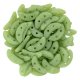  50 st Czechmates Crescent, 3x10 mm, Opaque Green Flash 