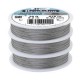  ca 9,2 m 49 strand Beadalon wire 0,46 mm, Bright Silver 