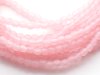  50 st Firepolished 2,5 mm, Matte - Milky Pink 