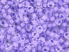  5 g Matubo Seedbeads 8/0, Crystal Violet Neon Lined 