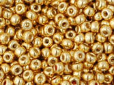 10 g 11/0 TOHO Seedbeads, Permanent Finish - Galvanized Starligh