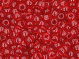 10 g 11/0 TOHO Seedbeads, Transparent Ruby