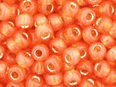 10 g 8/0 TOHO Seedbeads, Silverlined Milky Grapefruit