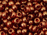 10 g 8/0 TOHO Seedbeads, Gold-lustered African Sunset