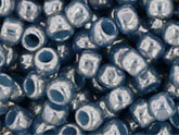 10 g 8/0 TOHO Seedbeads, Gold-lustered Pale Wisteria