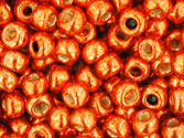 10 g 8/0 TOHO Seedbeads, Permanent Finish - Galvanized Saffron