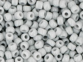 10 g 11/0 TOHO Seedbeads, Opaque Gray