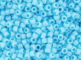 10 g 15/0 TOHO Seedbeads, Opaque Blue Turquoise