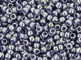 10 g 15/0 TOHO Seedbeads, Gold-lustered Pale Wisteria