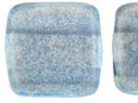 25 st Tile Beads 6x6 mm, Halo - Shadows