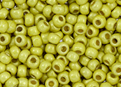 10 g 11/0 TOHO Seedbeads, PF- Matte Galvanized Yellow Gold