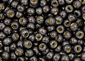 10 g 11/0 TOHO Seedbeads, PF- Matte Galvanized Cool Gray