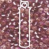 20 g 5/0 Seedbeads, Rococo Silverlined Light Rose Pink