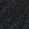 5 g 11/0 Delicas, Silverlined Dark Grey