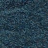 5 g 11/0 Delicas, Sparkling Teal Lined Topaz