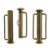 1 st Tubls med bygel, 26,5 mm (bygel ca 19 mm), Antik Mssing