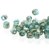 50 st Firepolished 2 mm, Aqua Celsian
