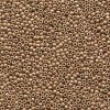 10 g 11/0 Seedbeads,Duracoat Galvanized Matte Champagne