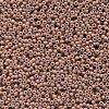 10 g 15/0 Seedbeads, Duracoat Opaque Dyed Gray