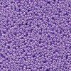10 g 11/0 Seedbeads, Duracoat Opaque Dyed Pale Purple