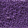 10 g 11/0 Seedbeads, Duracoat Galvanized Lilac Night