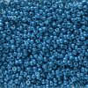 10 g 11/0 Seedbeads, Duracoat Galvanized Dark Capri Blue