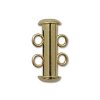 1 st tubls fr tv rader, 16 mm,  guldplterad, 16 x 10 mm