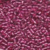5 g 10/0 Delicas, Duracoat Galvanized Hot Pink
