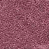 10 g 11/0 Seedbeads, Duracoat Galvanized Matte Hot Pink