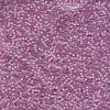 10 g 15/0 Seedbeads, Lined Pale Lilac AB
