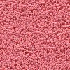 10 g 15/0 Seedbeads, Duracoat Opaque Dyed Pink