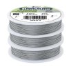 ca 9,2 m 7 strand Beadalon wire 0,38 mm, Bright