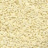 10 g Buglebeads, 3 mm, Matte Cream