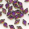 30 st Gemduo, 5 x 8 mm, Backlit Purple Haze
