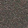 10 g 11/0 Seedbeads, Matte Silver Grey