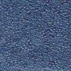 10 g 11/0 Seedbeads, Dark Blue Lined Aqua AB