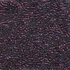 5 g 11/0 Delicas, Metallic Red-Purple/Gold Iris
