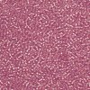 10 g 15/0 Seed Beadsa, Semi_matte Silverlined Dark Rose