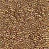 10 g 11/0 Seed Beads, Duracoat Galvanized Champagne