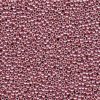 10 g 8/0 Seed beads, Duracoat Galvanized Dark Coral