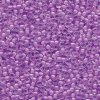 10 g 8/0 Seed beads, Orchid Lined Crystal