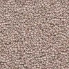 10 g 11/0 Seedbeads, Fancy Frosted Light Peach Tan