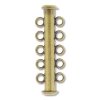 1 st tubls fr fem rader, 31 mm, Antikt bronsfrgad