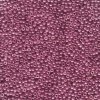 10 g 11/0 Seed Beads, Semi-Matte Cranberry Gold Luster