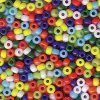 10 g 11/0 Seed Beads, Mix-Opaque Rainbow
