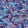 10 g 11/0 Seed Beads, Mix-Carribean Blue