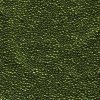 5 g 15/0 Seed Beads, Metallic Olive
