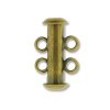 1 st tubls fr tv rader, 16 mm, Antikt Bronsfrgat, 16 x 10 mm