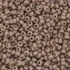 10 g 8/0 Seedbeads, Frosted Opaque Glaze Rainbow Lavender