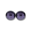 1 st vaxad rund, tjeckisk, 8 mm, Purple